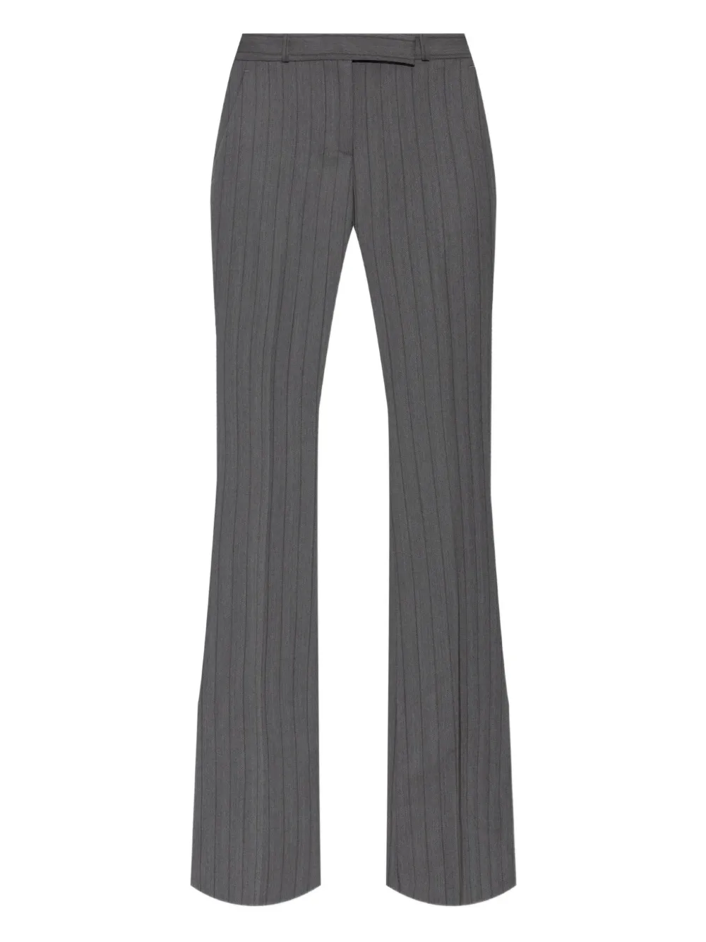 Расклешенные брюки в тонкую полоску Alexander Mcqueen, серый
Расклешенные брюки в тонкую полоску Alexander Mcqueen, серый