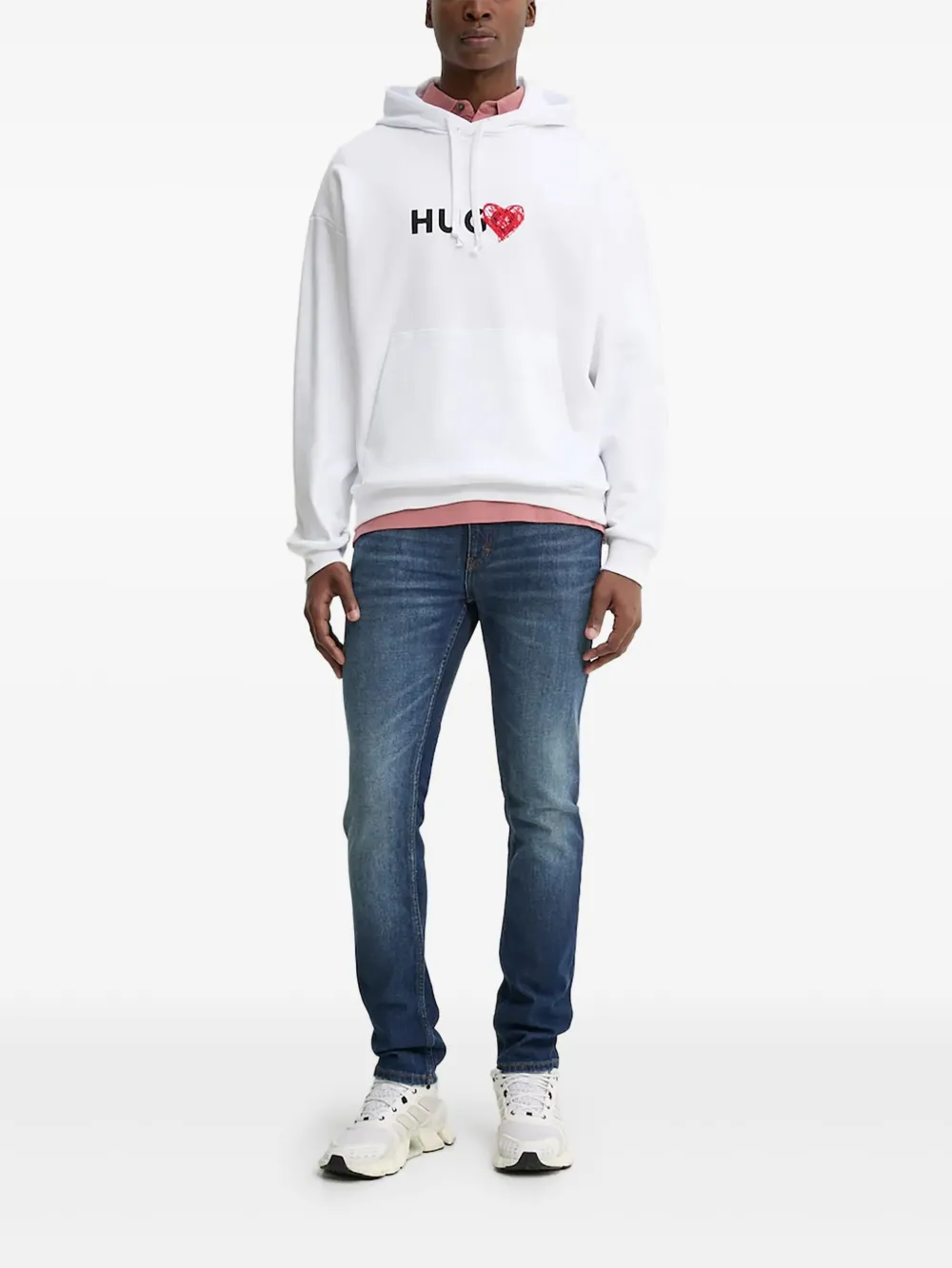 Джинсы с нашивкой-логотипом HUGO, синий
Джинсы с нашивкой-логотипом HUGO, синий