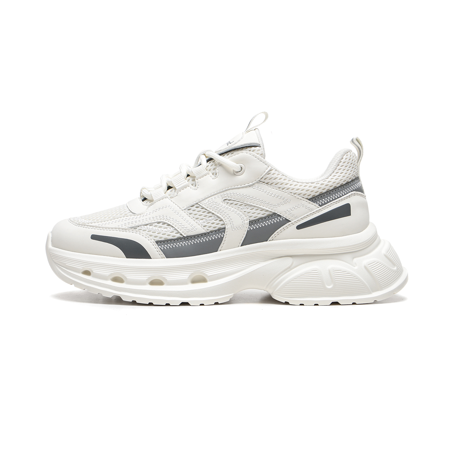 Амортизирующие и дышащие низкие массивные кроссовки для мужчин Meixi, White
Амортизирующие и дышащие низкие массивные кроссовки для мужчин Meixi, White