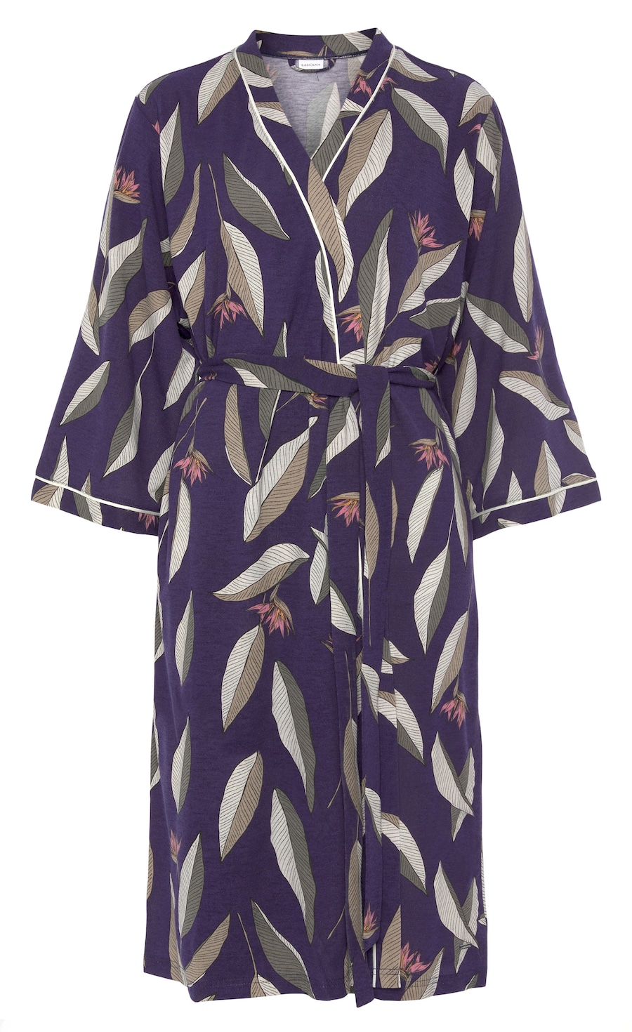 Халат LASCANA, темно-фиолетовый
Халат LASCANA, темно-фиолетовый