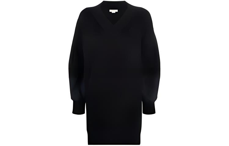 Alexander McQueen Женское черное платье с длинными рукавами
Alexander McQueen Женское черное платье с длинными рукавами