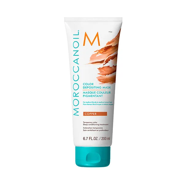 Цветная маска Color Depositing Mask Cooper Moroccanoil, 200 ml
Цветная маска Color Depositing Mask Cooper Moroccanoil, 200 ml