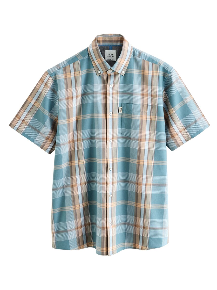 Рубашка на пуговицах классического кроя Next, разноцветный
Рубашка на пуговицах классического кроя Next, разноцветный