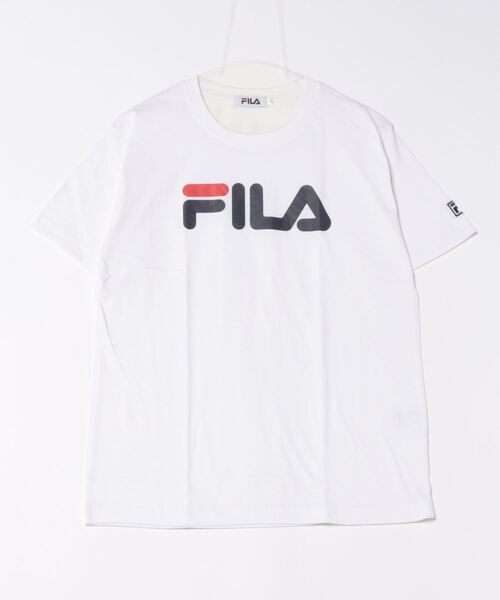 Футболка хлопковая с большим логотипом FILA, белая
Футболка хлопковая с большим логотипом FILA, белая