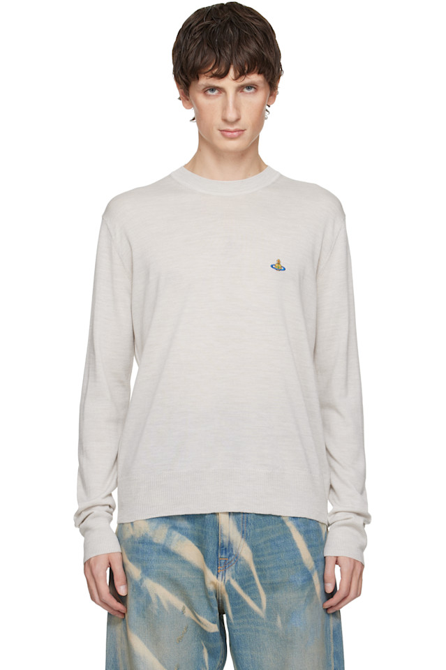 Vivienne Westwood Свитер Off-White Alex с круглым вырезом
Vivienne Westwood Свитер Off-White Alex с круглым вырезом