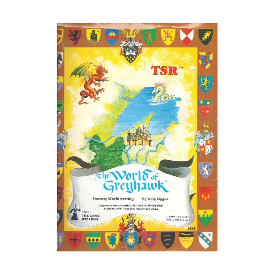World of Greyhawk Folio (4th/5th Printings), Greyhawk (TSR), мягкая обложка
World of Greyhawk Folio (4th/5th Printings), Greyhawk (TSR), мягкая обложка