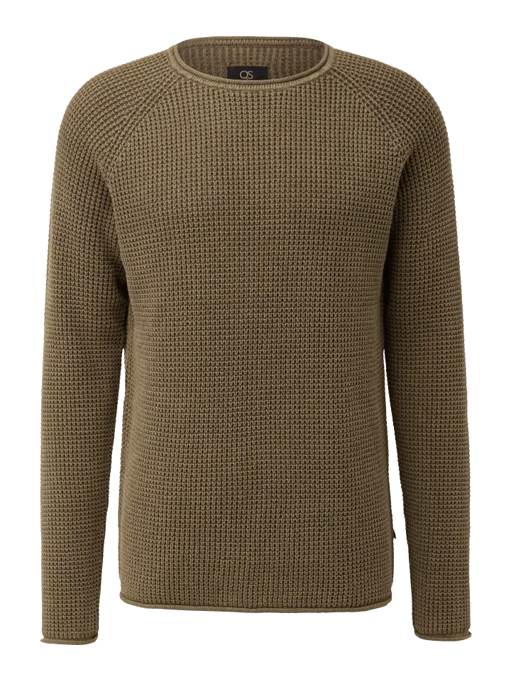 Пуловер QS Strick langarm, коричневый
Пуловер QS Strick langarm, коричневый