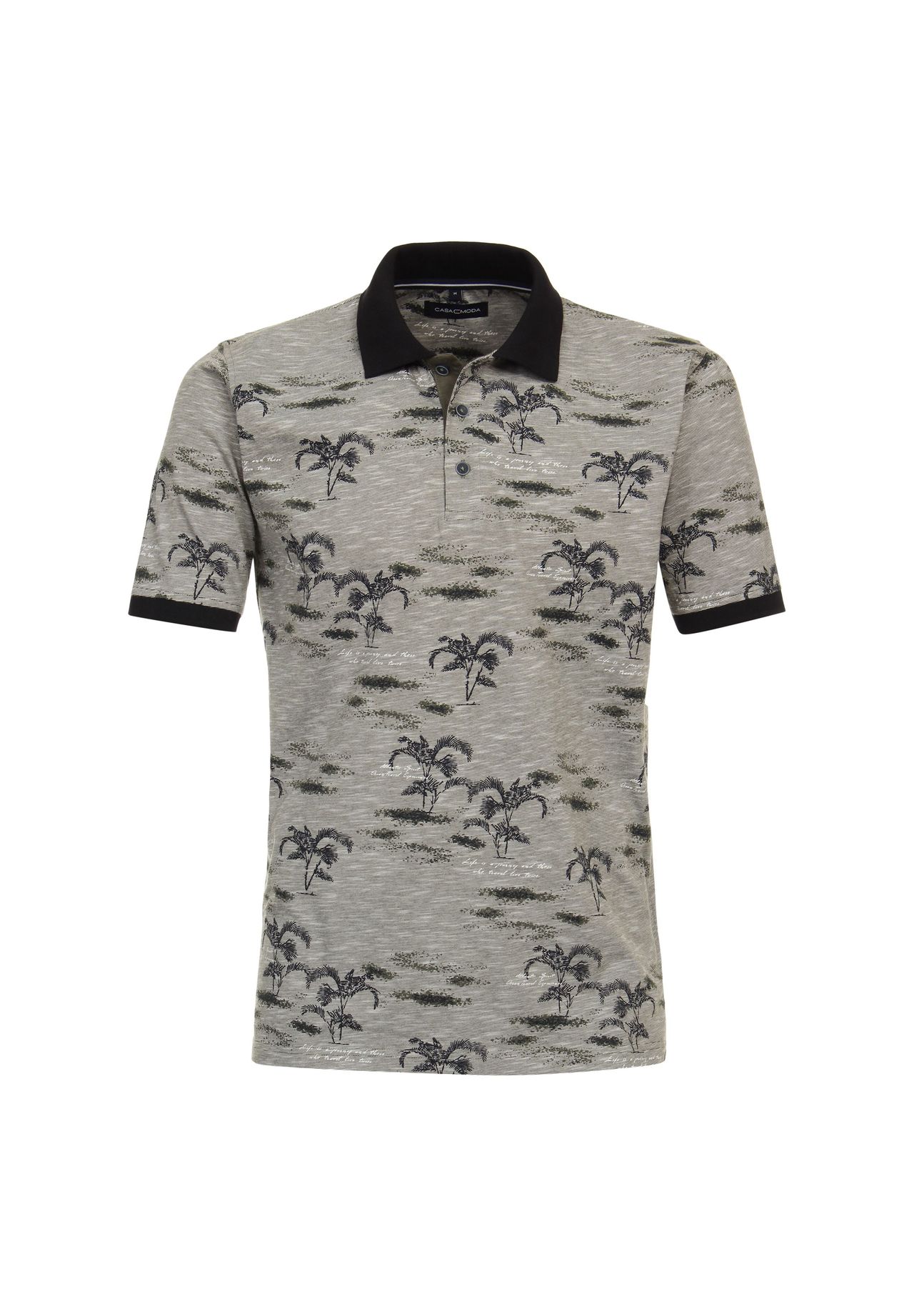 Мужская рубашка-поло с принтом CASAMODA, светло-зеленый
Мужская рубашка-поло с принтом CASAMODA, светло-зеленый