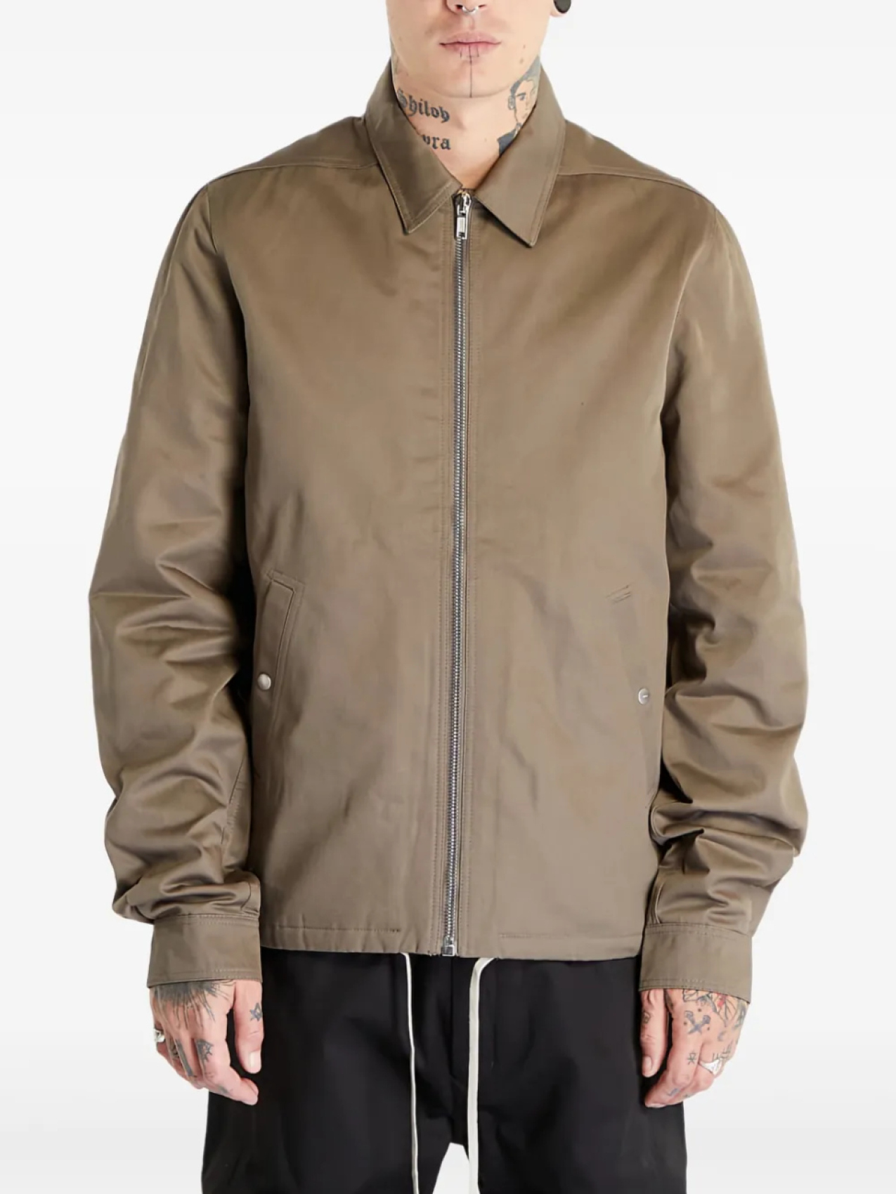 Rick Owens DRKSHDW куртка-рубашка, коричневый
Rick Owens DRKSHDW куртка-рубашка, коричневый