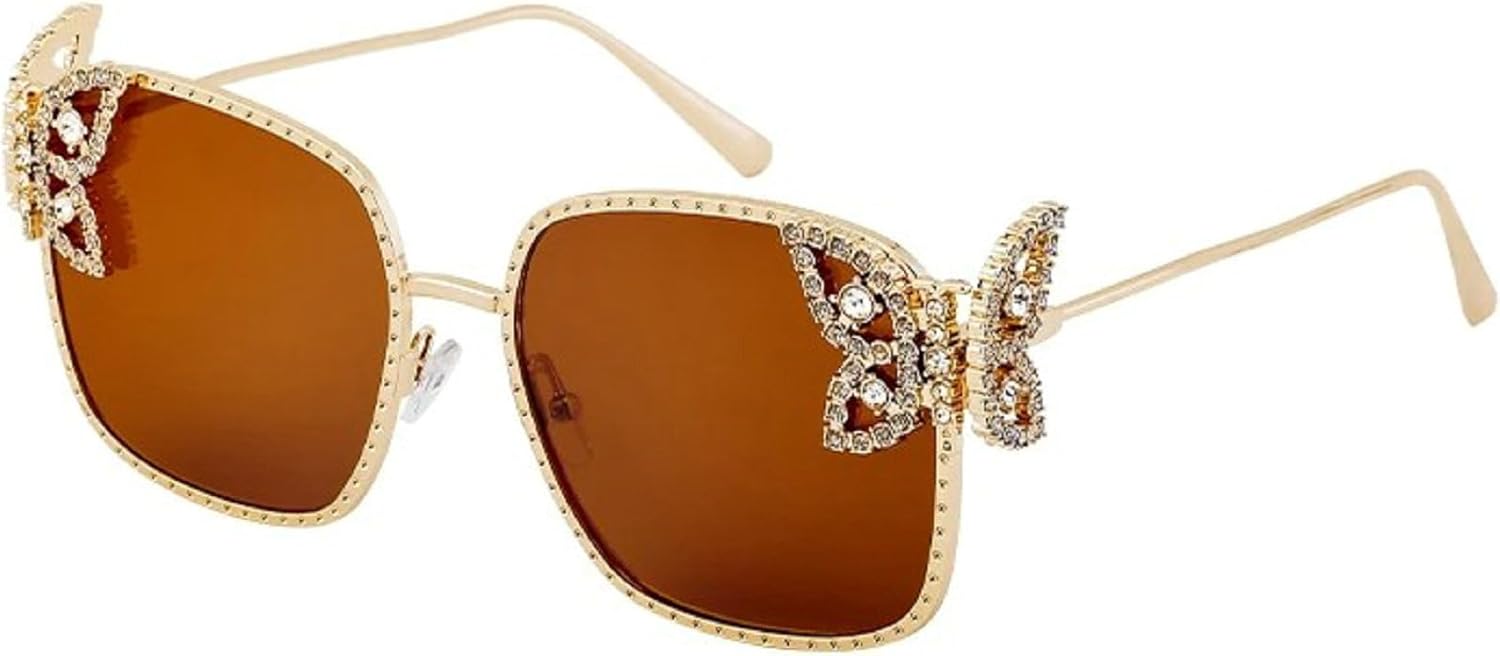 Стильные солнцезащитные очки-бабочки квадратной формы со стразами для женщин, роскошные ретро-очки в металлической оправе, солнцезащитные очки для активного отдыха mincl, Gold
Стильные солнцезащитные очки-бабочки квадратной формы со стразами для женщин, роскошные ретро-очки в металлической оправе, солнцезащитные очки для активного отдыха mincl, Gold