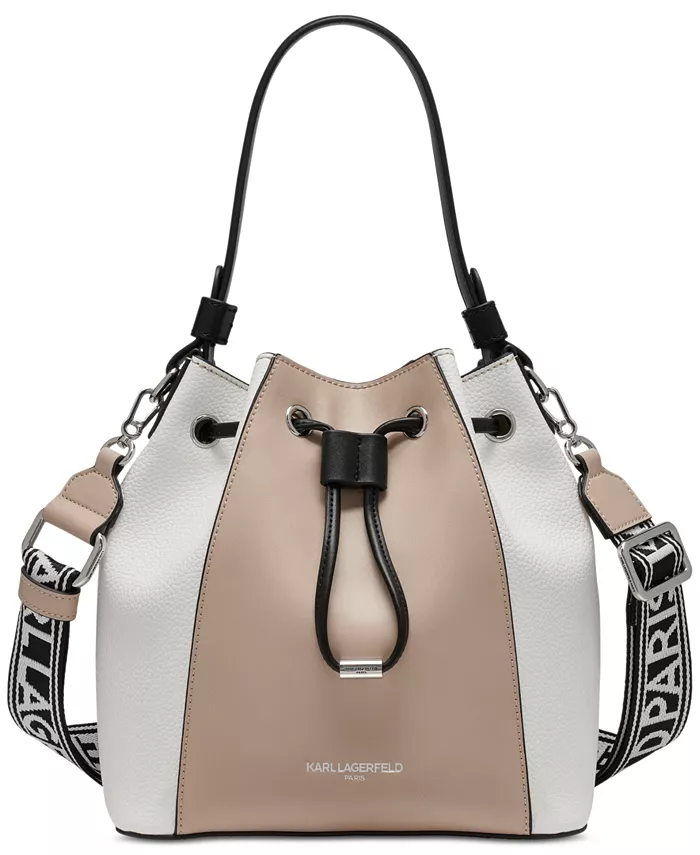 Сумка Adele через плечо KARL LAGERFELD PARIS, белый 
Сумка Adele через плечо KARL LAGERFELD PARIS, белый