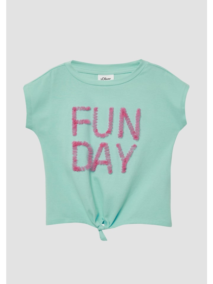 Топ s.Oliver, бирюзовый 
Топ s.Oliver, бирюзовый