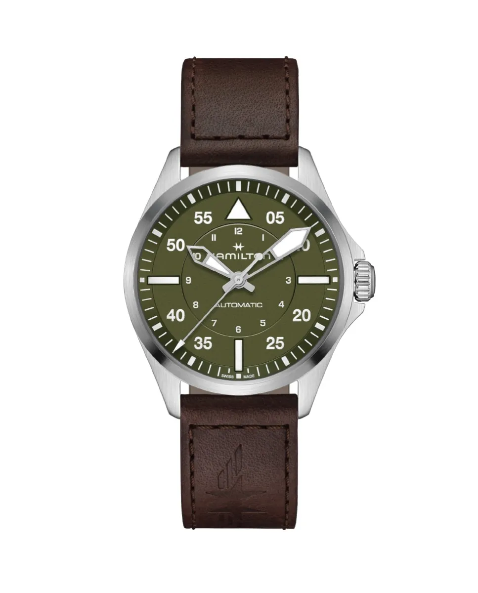 Мужские часы Khaki Aviation Pilot Automatic 39 мм H76305560 с кожаным ремешком Hamilton, коричневый
Мужские часы Khaki Aviation Pilot Automatic 39 мм H76305560 с кожаным ремешком Hamilton, коричневый