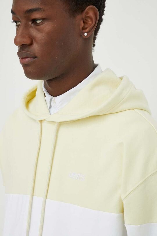 Хлопковая толстовка Levi's, желтый
Хлопковая толстовка Levi's, желтый