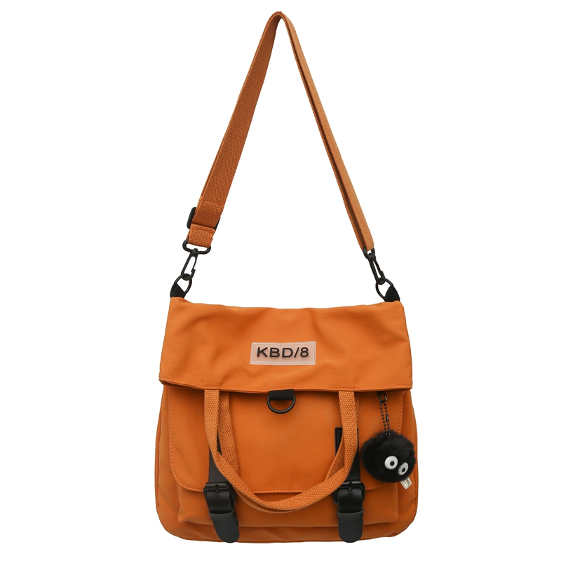 DCLOUD Нейлоновая унисекс сумка через плечо белая черная синяя зеленая оранжевая, Orange Comes with Charm
DCLOUD Нейлоновая унисекс сумка через плечо белая черная синяя зеленая оранжевая, Orange Comes with Charm