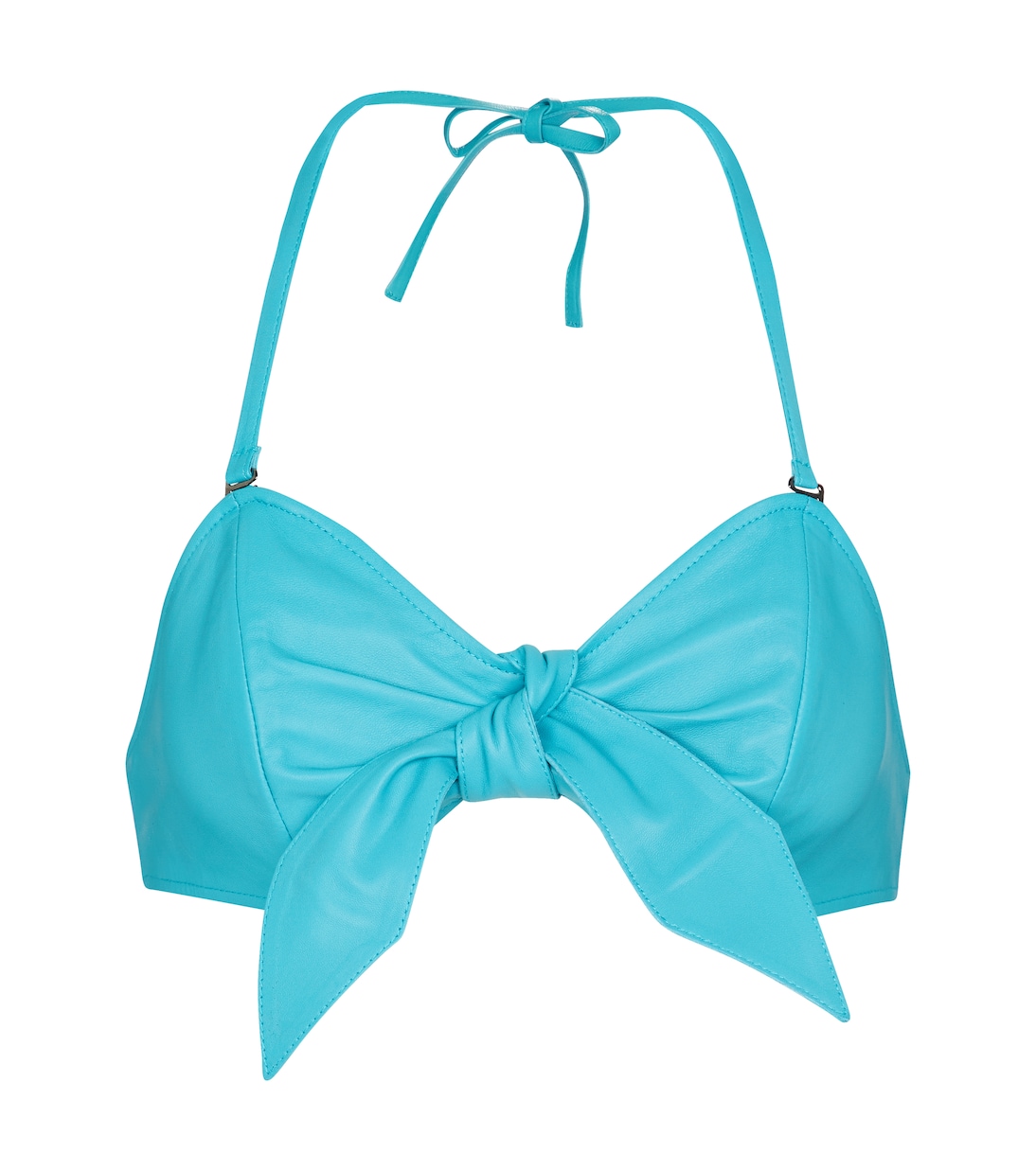 Кожаный бюстгальтер-бралетт Dodo Bar Or, Turquoise
Кожаный бюстгальтер-бралетт Dodo Bar Or, Turquoise