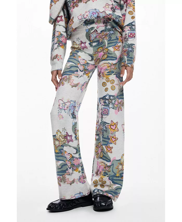 Детские эластичные штаны с узорами Desigual, серый
Детские эластичные штаны с узорами Desigual, серый