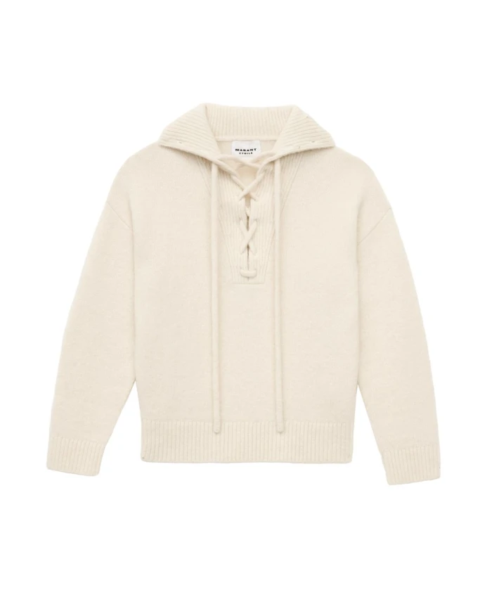 Шелковый свитер с высоким воротником Marant Ãtoile, белый
Шелковый свитер с высоким воротником Marant Ãtoile, белый