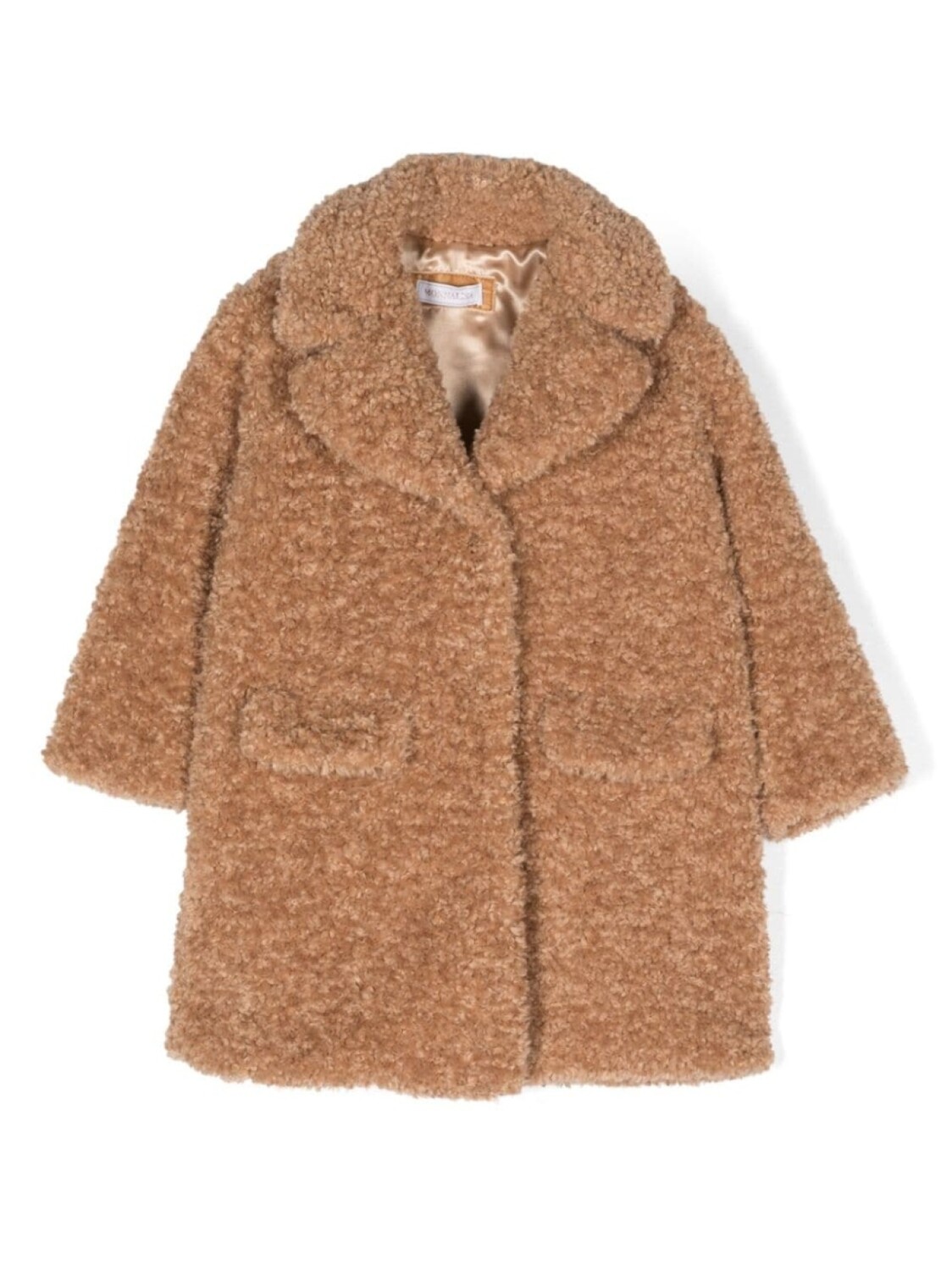 Monnalisa фактурное однобортное пальто, коричневый
Monnalisa фактурное однобортное пальто, коричневый