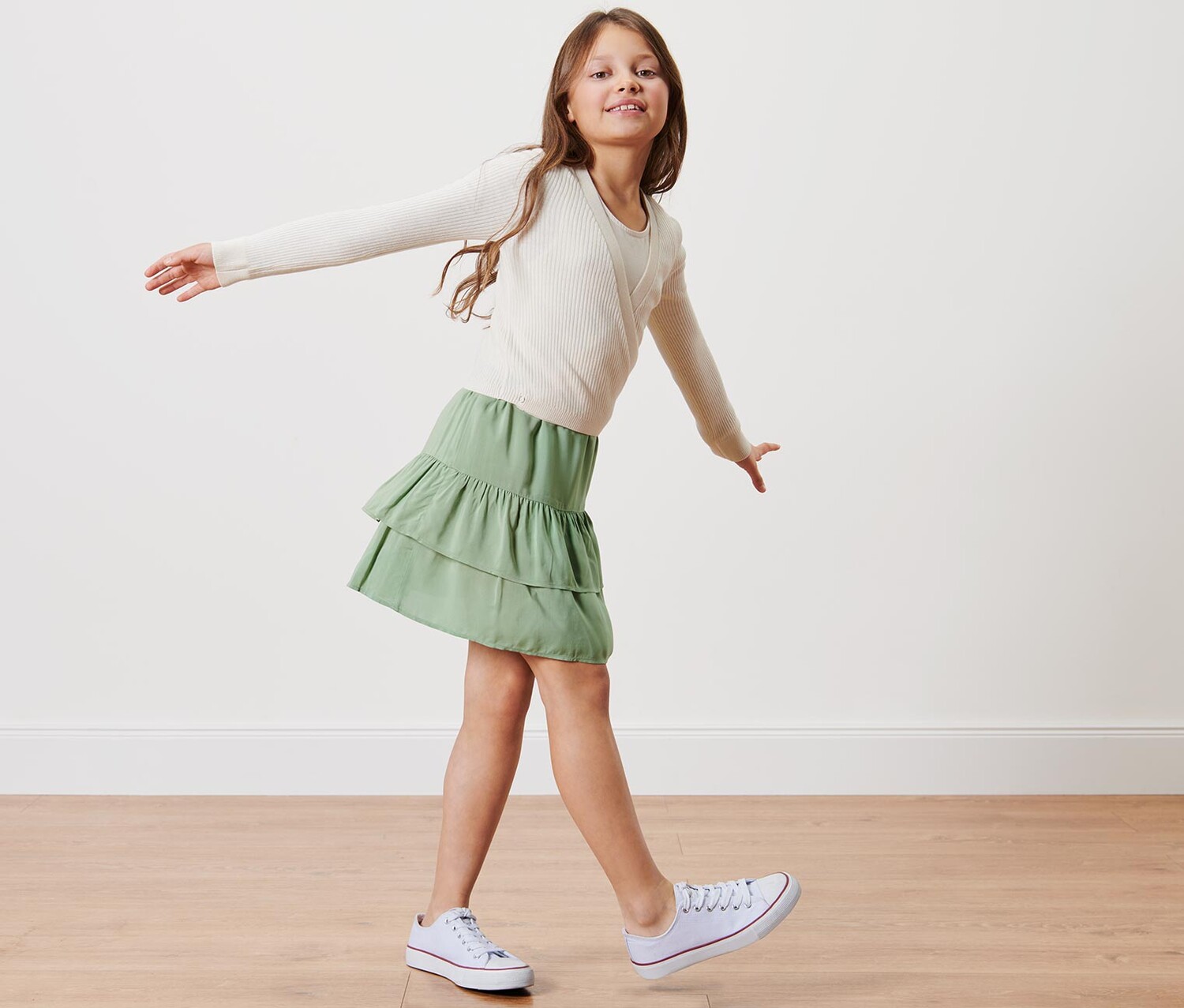 Детская ярусная юбка Tchibo, зеленый
Детская ярусная юбка Tchibo, зеленый