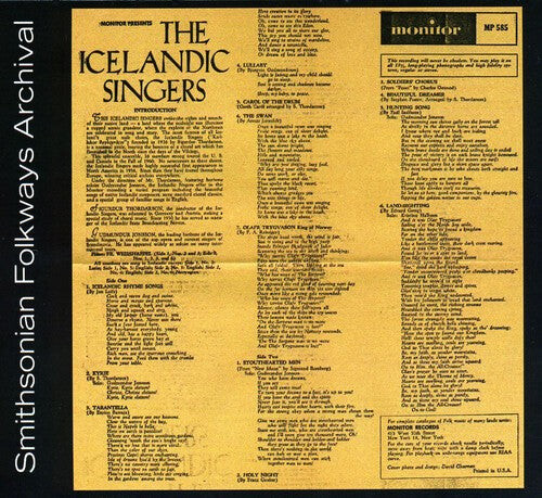 CD диск Icelandic Singers: The Icelandic Singers
CD диск Icelandic Singers: The Icelandic Singers