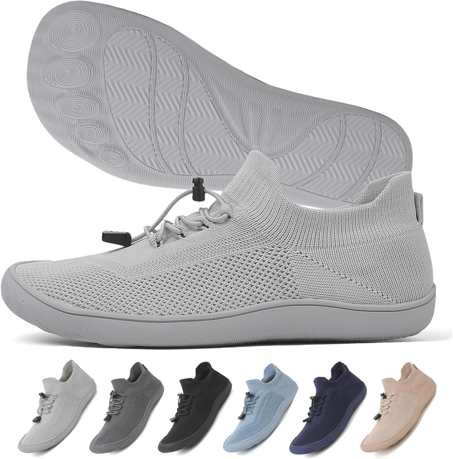 Походные кроссовки для пеших прогулок для женщин и мужчин, унисекс, легкие, с широкой носковой частью, противоскользящие, для бега и спорта Feedmoo, светло-серый
Походные кроссовки для пеших прогулок для женщин и мужчин, унисекс, легкие, с широкой носковой частью, противоскользящие, для бега и спорта Feedmoo, светло-серый