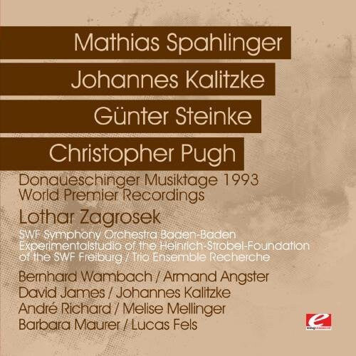 CD диск Donaueschinger Musiktage 1993: Donaueschinger Musiktage 1993
CD диск Donaueschinger Musiktage 1993: Donaueschinger Musiktage 1993