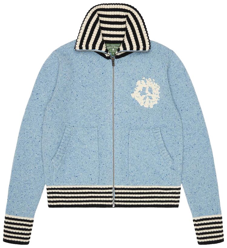 Свитер на молнии Denim Tears University, синий
Свитер на молнии Denim Tears University, синий