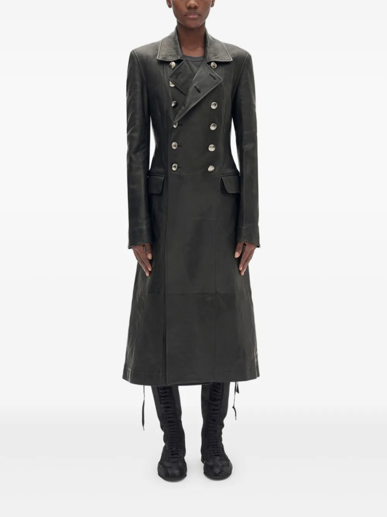Ann Demeulemeester двубортный тренч Adelita, черный
Ann Demeulemeester двубортный тренч Adelita, черный