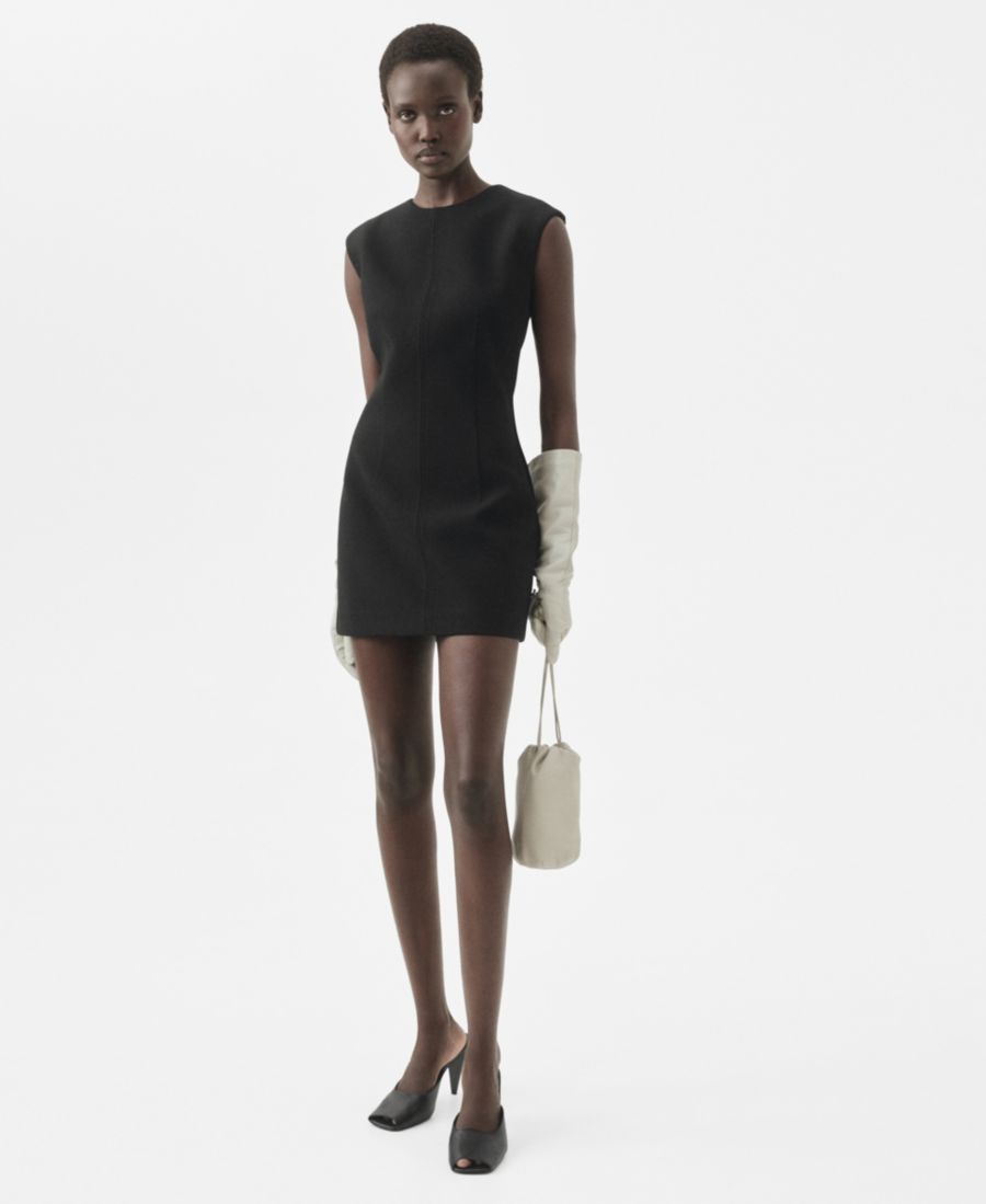 Женское короткое платье с карманами MANGO, Black
Женское короткое платье с карманами MANGO, Black