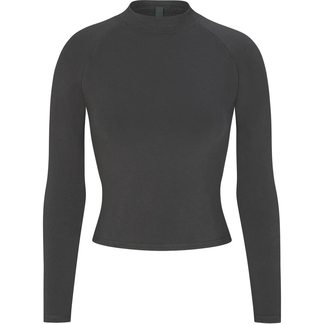 Футболка с регланными рукавами для женщин SKIMS ASH/Ash 
Футболка с регланными рукавами для женщин SKIMS ASH/Ash