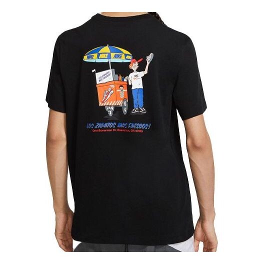 Футболка спортивная одеждаподошва еда узор печать Nike, черный
Футболка спортивная одеждаподошва еда узор печать Nike, черный