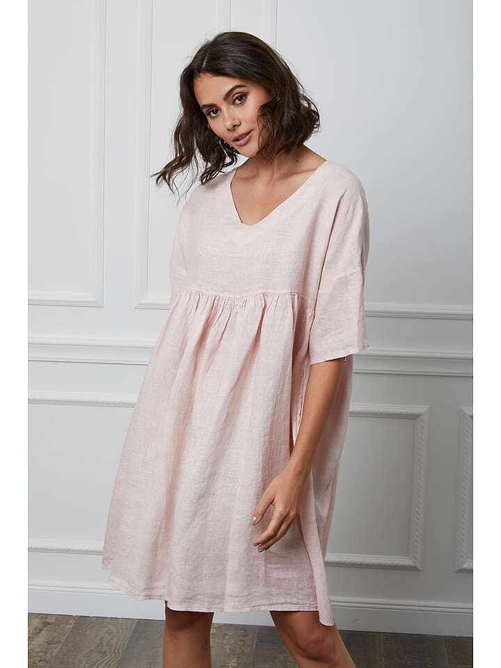 Короткое платье La Compagnie Du Lin Leinen Etsy, розовый
Короткое платье La Compagnie Du Lin Leinen Etsy, розовый