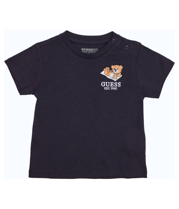 Футболка детская Guess хлопковая с принтом, синий
Футболка детская Guess хлопковая с принтом, синий