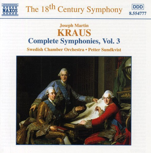 CD диск Kraus / Swedish Chamber Orchestra / Sundkvist: Complete Symphonies 3 
CD диск Kraus / Swedish Chamber Orchestra / Sundkvist: Complete Symphonies 3