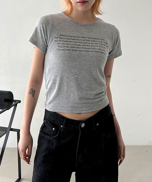 Футболка с коротким рукавом, минималистичный принт 4INT., серый
Футболка с коротким рукавом, минималистичный принт 4INT., серый