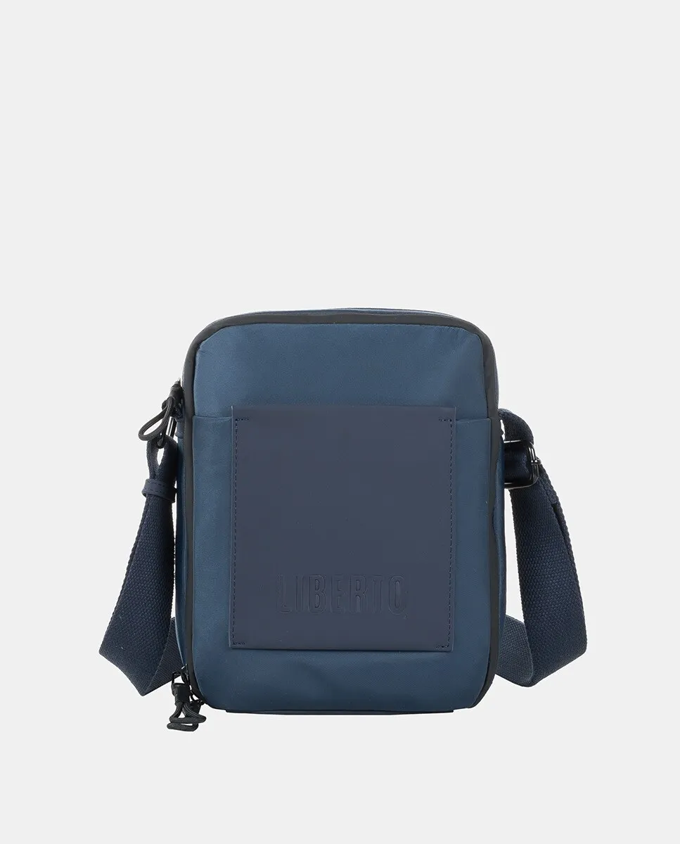 Мужская двойная сумка через плечо Liberto, темно-синий
Мужская двойная сумка через плечо Liberto, темно-синий