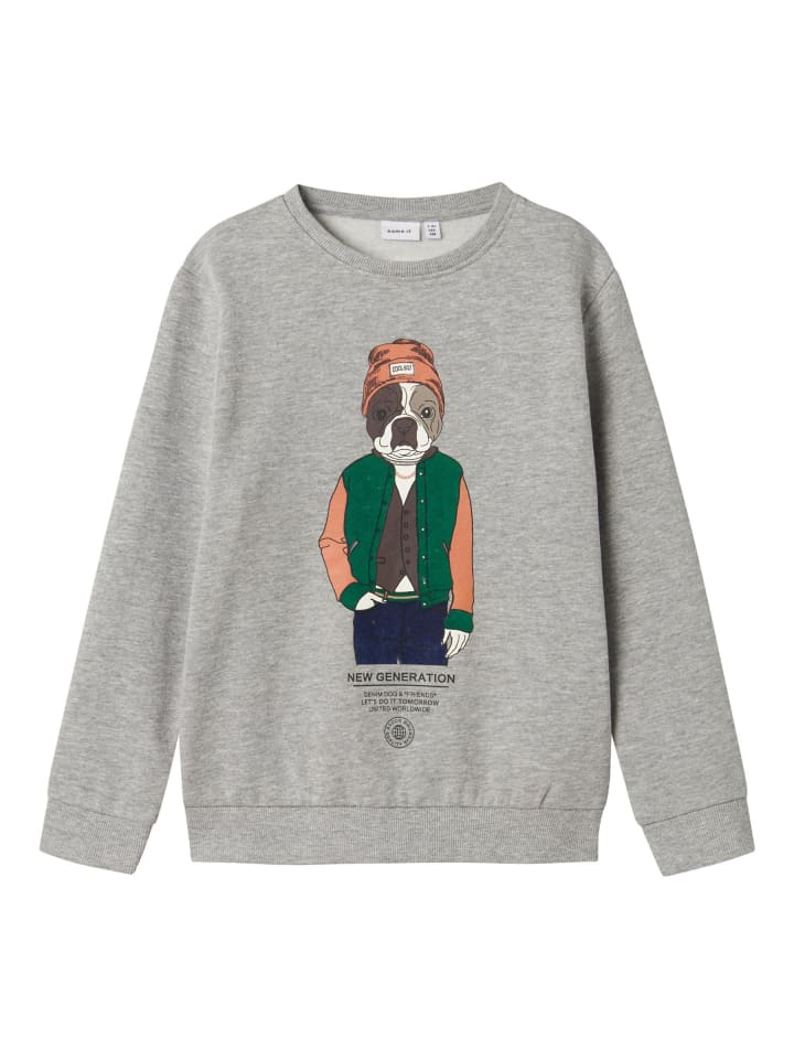 Толстовка цвета серый меланж name it
Толстовка цвета серый меланж name it