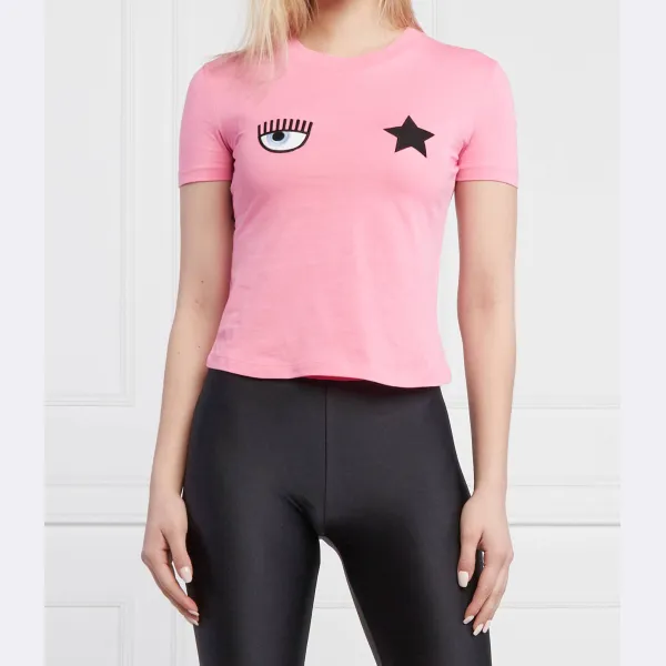 Облегающая футболка Chiara Ferragni, розовый
Облегающая футболка Chiara Ferragni, розовый