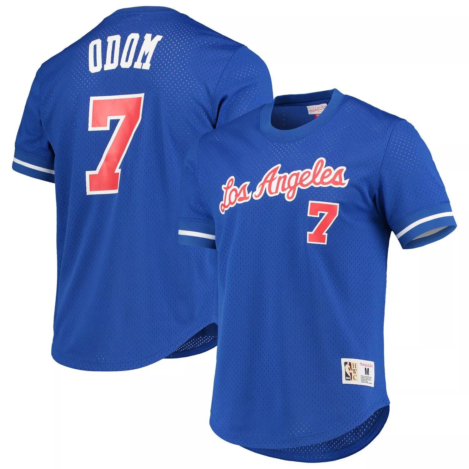 Мужская футболка Mitchell & Ness Lamar Odom Royal LA Clippers 2002 с сетчатым именем и номером
Мужская футболка Mitchell & Ness Lamar Odom Royal LA Clippers 2002 с сетчатым именем и номером