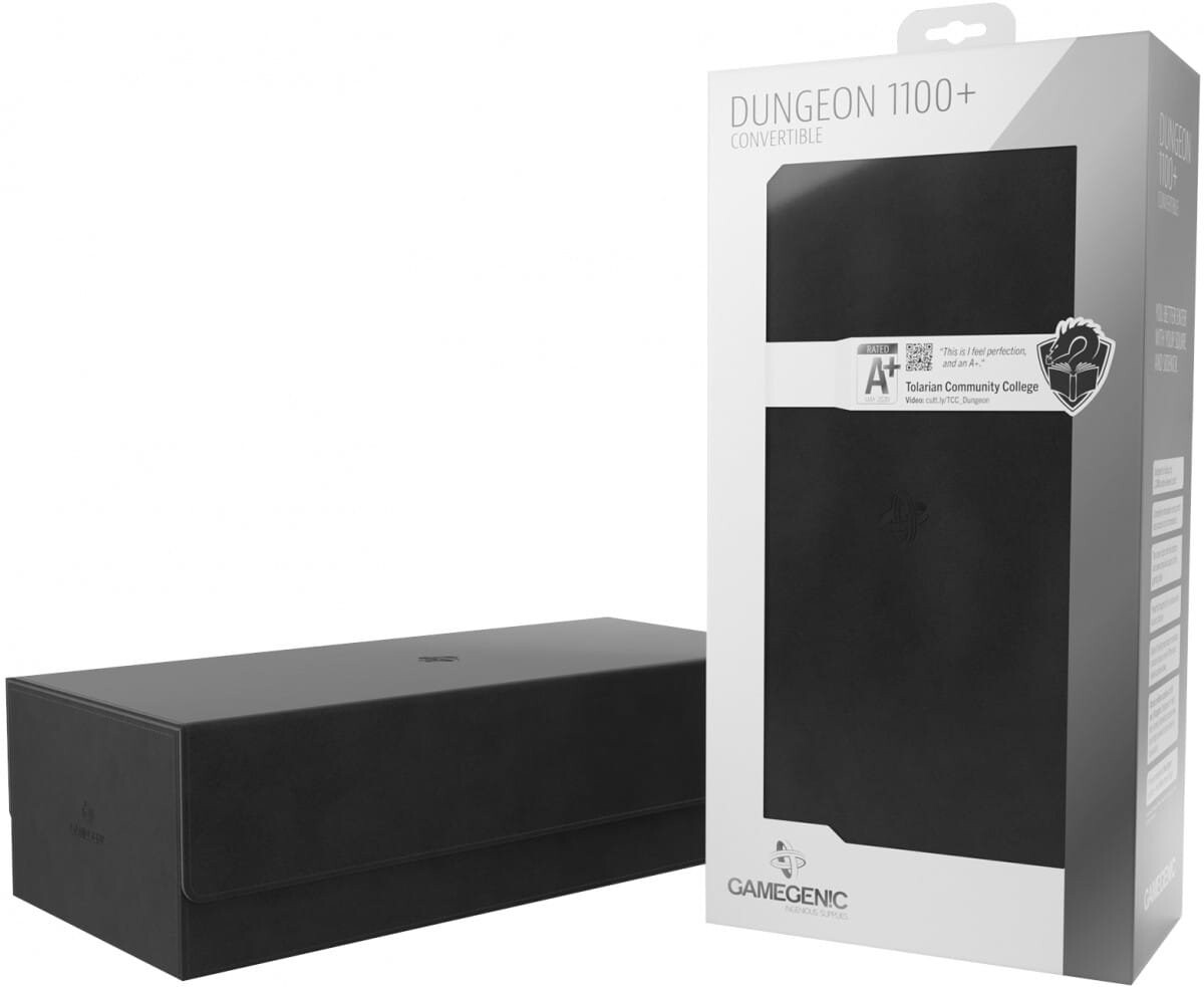 Gamegenic, картонная коробка, черный кабриолет Dungeon 1100+
Gamegenic, картонная коробка, черный кабриолет Dungeon 1100+