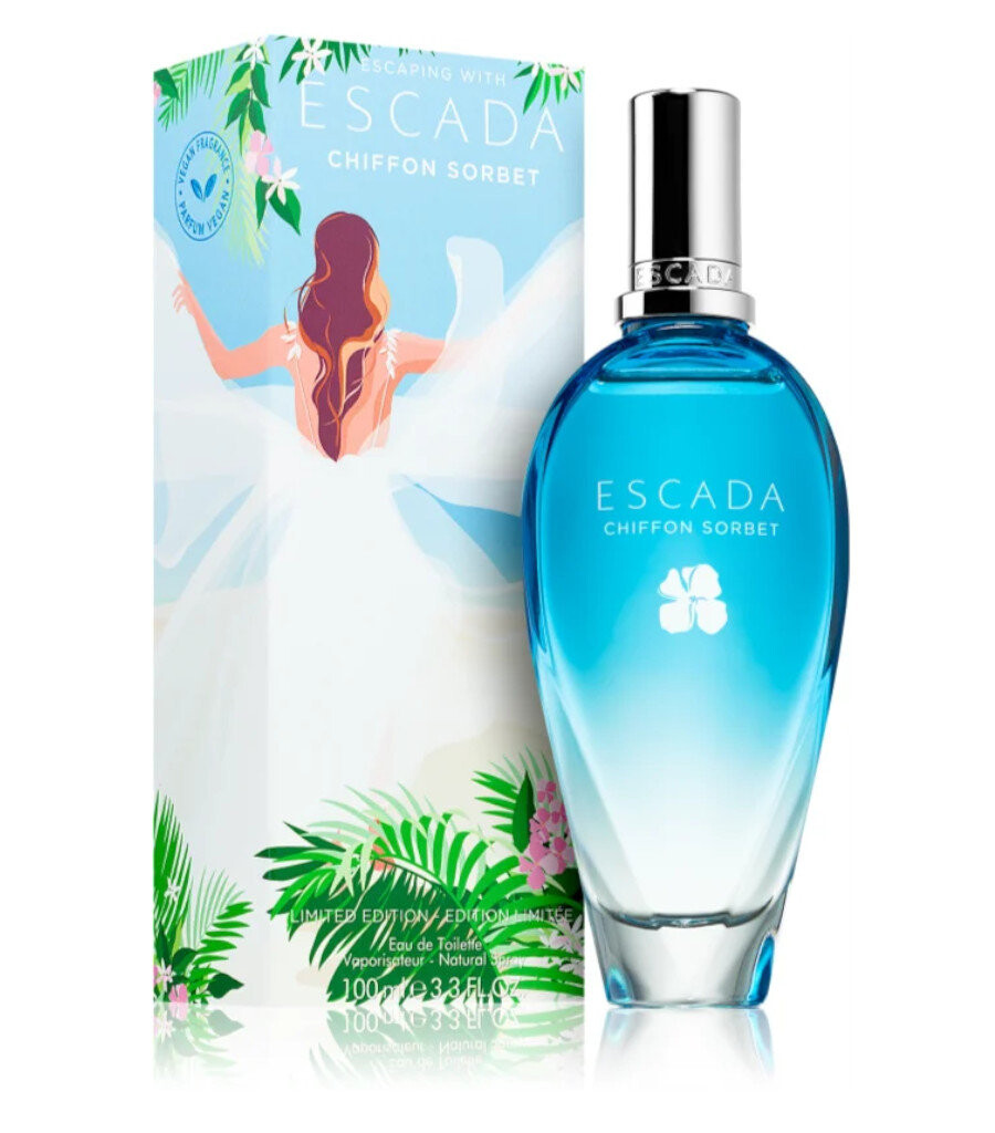 Escada, Шифоновый сорбет, туалетная вода, 100 мл
Escada, Шифоновый сорбет, туалетная вода, 100 мл