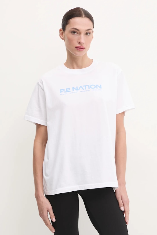 Хлопковая футболка Aero SS Tee P.E Nation, белый
Хлопковая футболка Aero SS Tee P.E Nation, белый