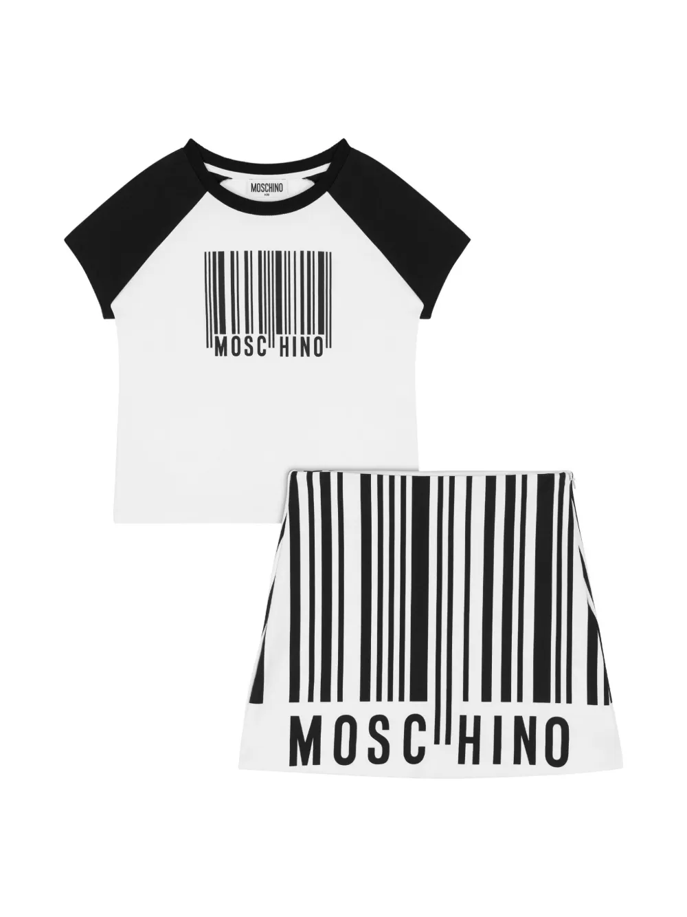 Футболка с принтом Moschino Kids, белый
Футболка с принтом Moschino Kids, белый