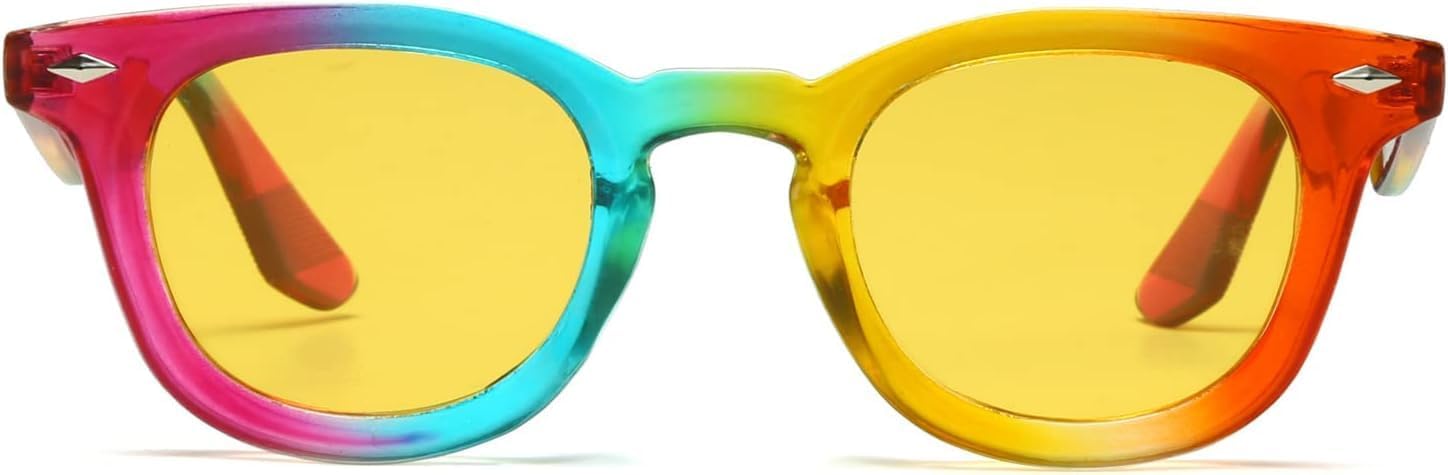 Круглые поляризованные солнцезащитные очки для женщин и мужчин, винтажные маленькие круглые очки для вождения и путешествий, с антибликовым покрытием Zentavi, Rainbow Y
Круглые поляризованные солнцезащитные очки для женщин и мужчин, винтажные маленькие круглые очки для вождения и путешествий, с антибликовым покрытием Zentavi, Rainbow Y