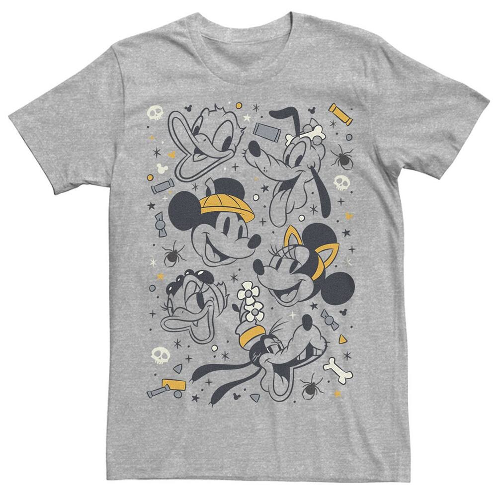 Классическая мужская футболка Disney's Mickey Halloween Friends с лакомствами Licensed Character, цвет Athletic Heather
Классическая мужская футболка Disney's Mickey Halloween Friends с лакомствами Licensed Character, цвет Athletic Heather
