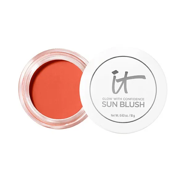 Кремовые румяна Glow With Confidence Sun Blush It Cosmetics, цвет medium tan
Кремовые румяна Glow With Confidence Sun Blush It Cosmetics, цвет medium tan