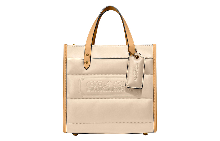 Полевая кожаная портативная сумка-тоут через плечо малого размера женская слоновая кость COACH
Полевая кожаная портативная сумка-тоут через плечо малого размера женская слоновая кость COACH