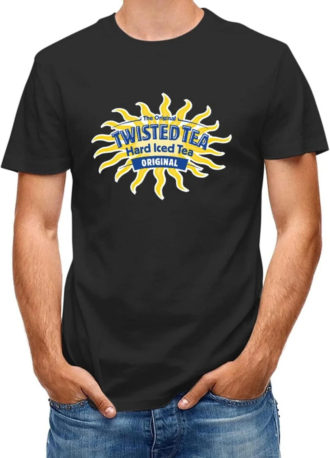 Футболка Funny Tea Casual с коротким рукавом и круглым вырезом для мужчин, черная ZHYSQY
Футболка Funny Tea Casual с коротким рукавом и круглым вырезом для мужчин, черная ZHYSQY