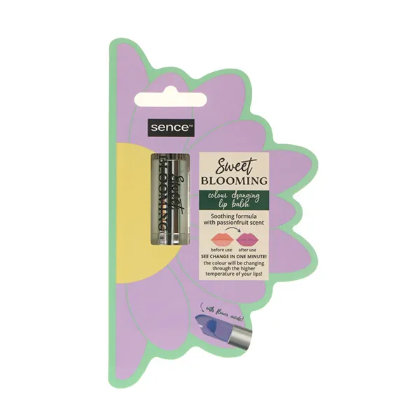 Бальзам для губ, меняющий цвет Colour Changing Lip Balm Sence Beauty, цвет sweet blooming
Бальзам для губ, меняющий цвет Colour Changing Lip Balm Sence Beauty, цвет sweet blooming
